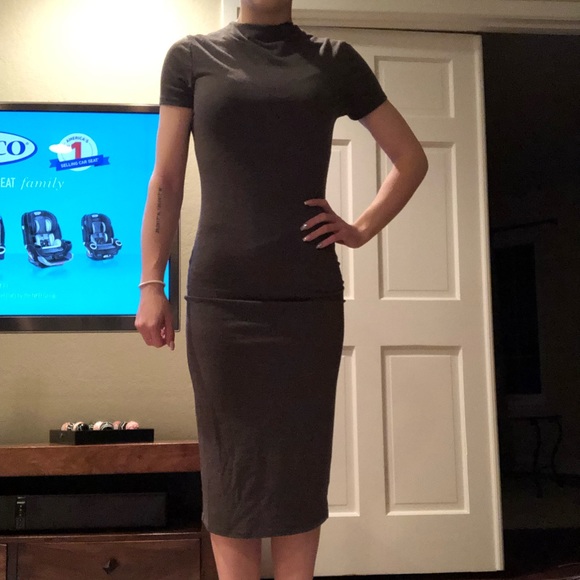 bodycon dress midi length